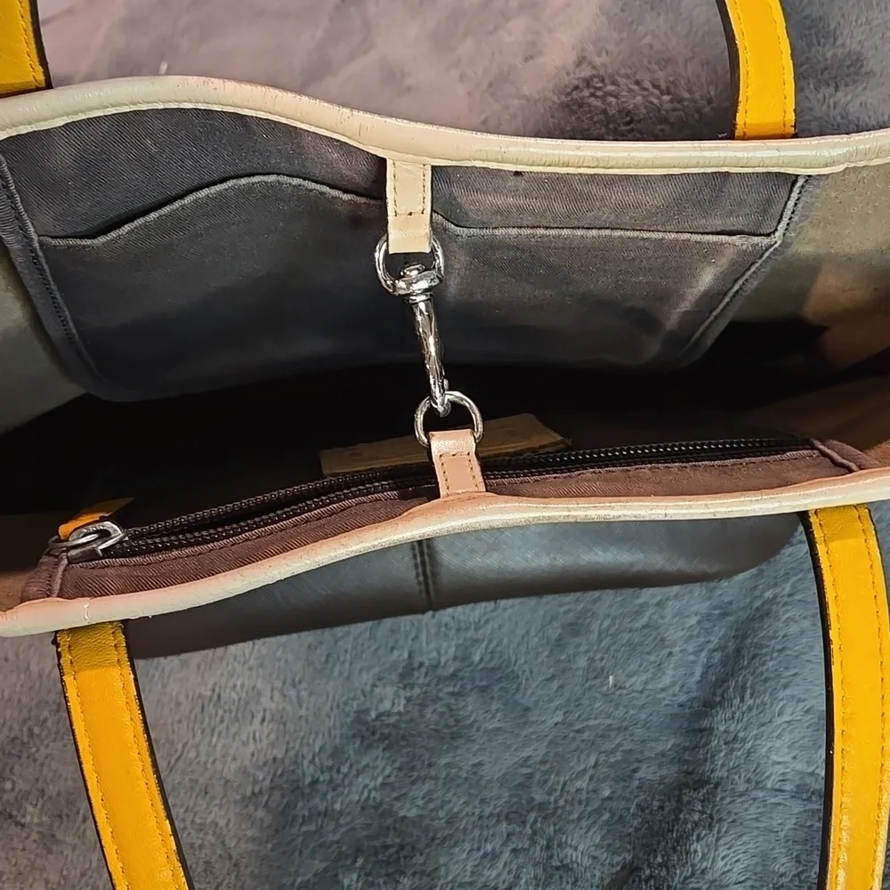 Coach Park Metro Saffiano Leather Tote Bag